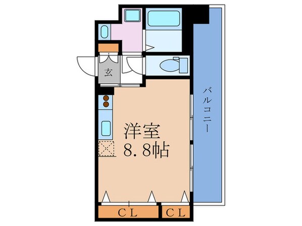 CASSIA福島駅前の物件間取画像